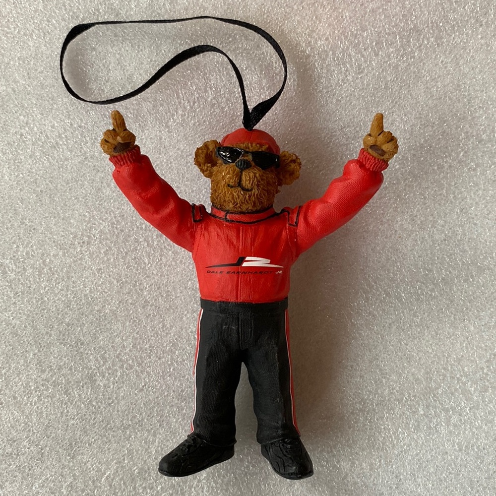 Boyds Racing Family Bear Dale Earnhardt Jr NASCAR Christmas Ornament 2004